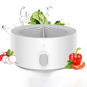 Portable Fruit Vegetable Washing Machine IPX7 Waterproof Rechargeable Remove Reside Purifier Of Residues
