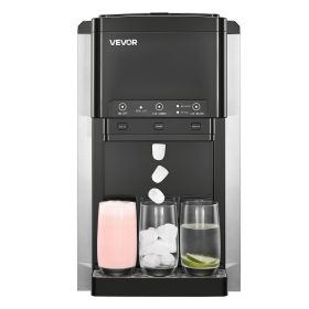 VEVOR Water Dispenser with Ice Maker, 3-in-1 Countertop Water Dispenser, 35 LBS/24H, 12 Cubes/7 Min Fast Ice Making with 4 LBS Storage