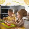 Young Chefs Starter Kit - 12-Piece Playful But Real Cooking Set with Child-Safe Nylon Knives