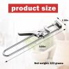 Adjustable Stainless Steel Jar & Can Opener , Ergonomic Multifunctional Bottle Opener, Effortless Grip for Seniors, Fits Most Jar Lids & Bottle Necks