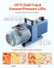 VEVOR Vacuum Freeze Dryer Machine, 8.8-13.2 LBS/Batch Food Freeze Drying Machine with 4-Layer Trays, Vacuum Pump